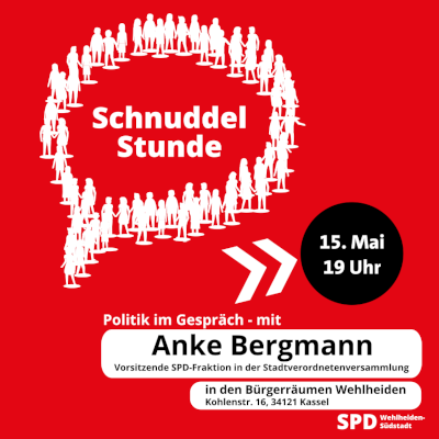 Sharepic Schnuddelstunde 15.05.2025