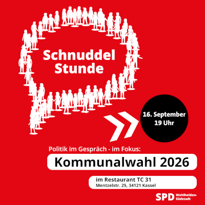 Sharepic Schnuddelstunde 16.09.2025
